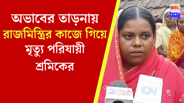 অভাবের তাড়নায় রাজমিস্ত্রির কাজে গিয়ে প্রাণ হারালো রাণীনগরের এক পরিযায়ী শ্রমিক